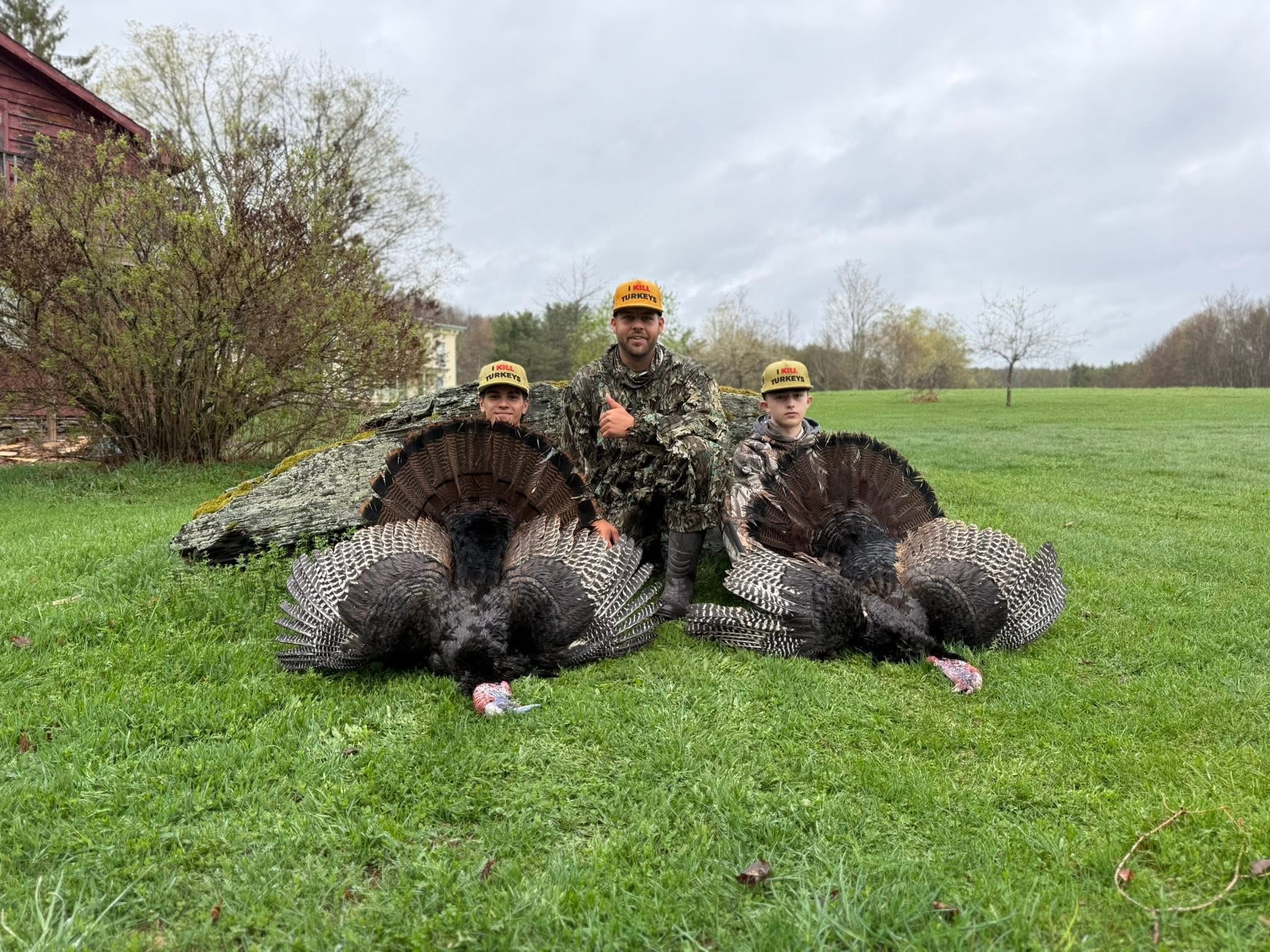 241.Chris and kids turkey