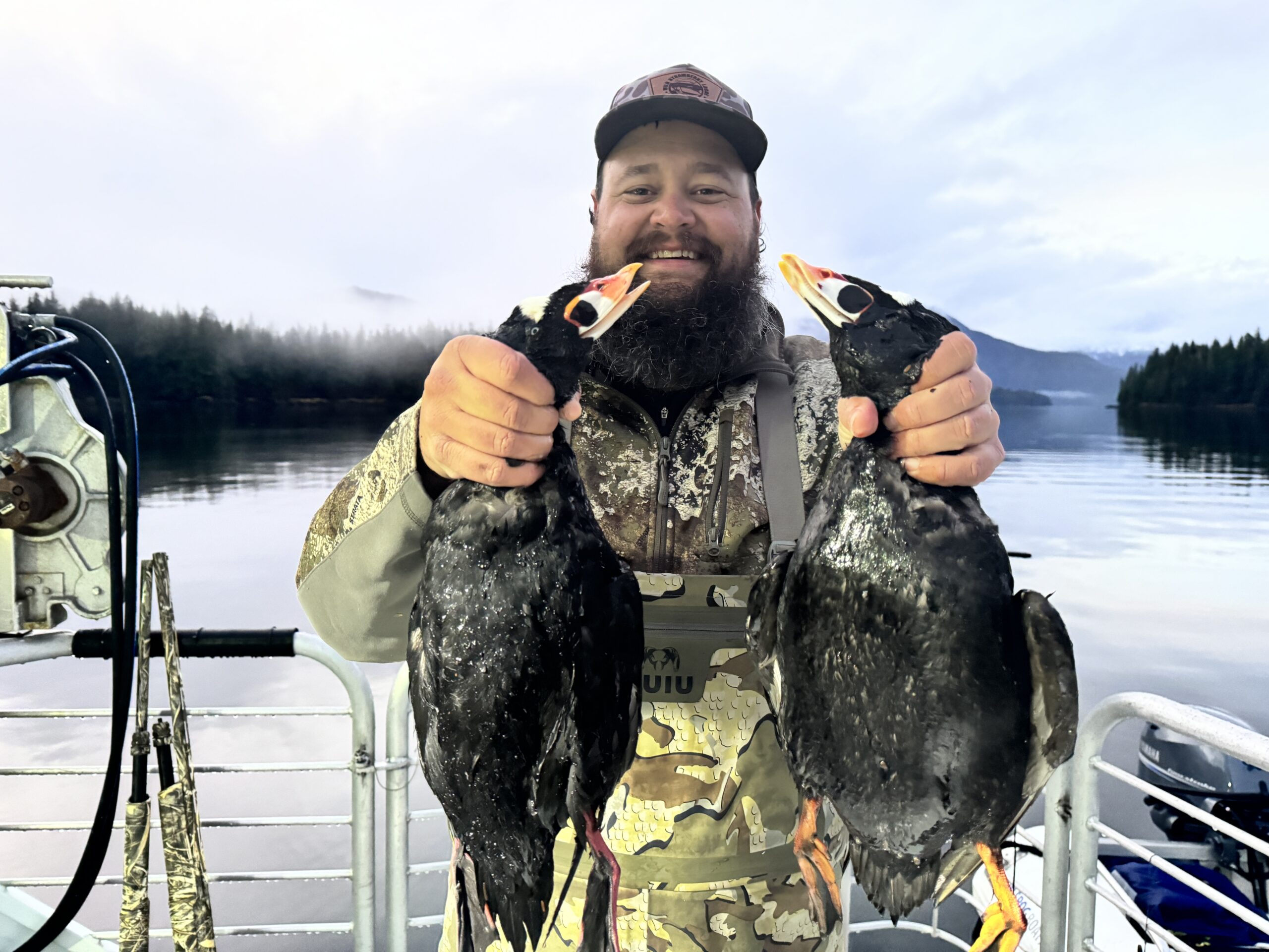 AK #181 Josh with ducks